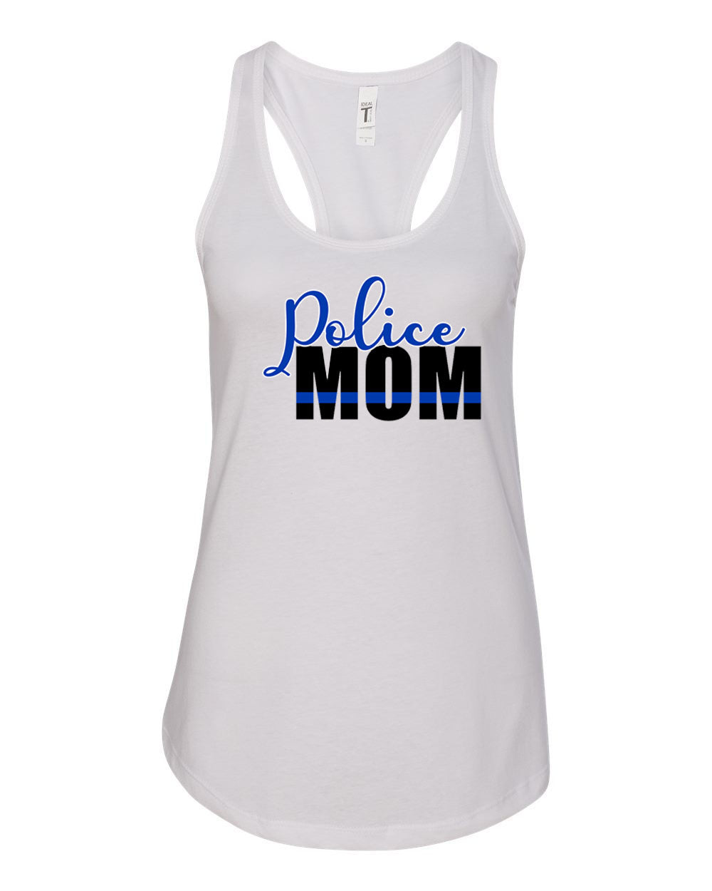 Sparta Police Department Design 4 Racerback Tank Top