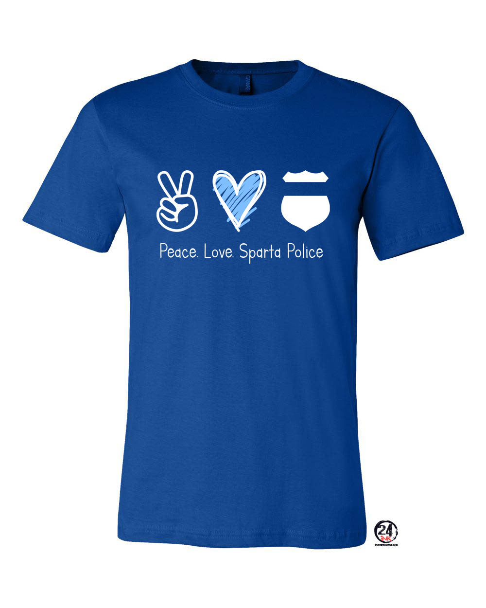 Sparta Police Department Design 3 T-Shirt