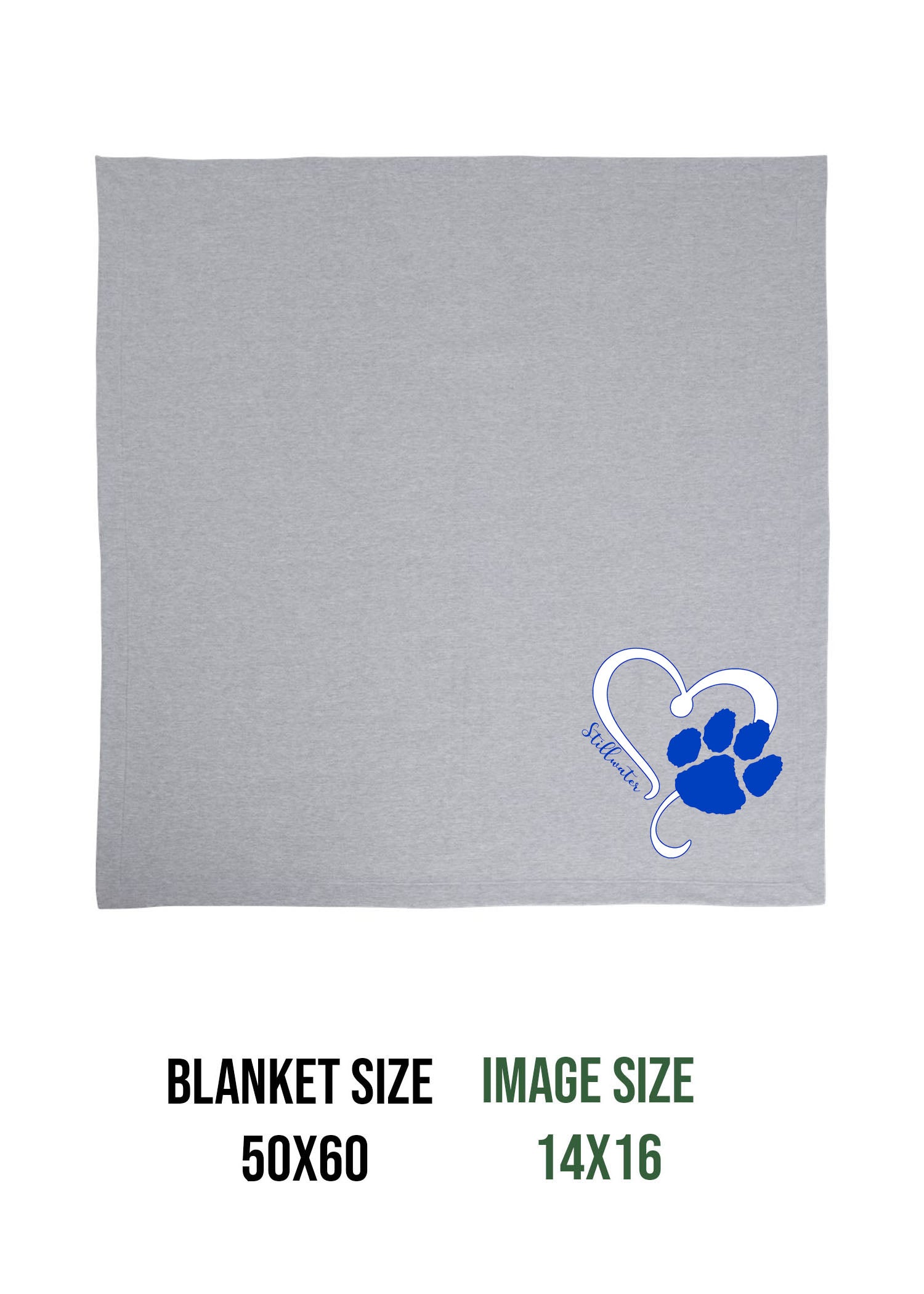 Stillwater school Design 10 Blanket