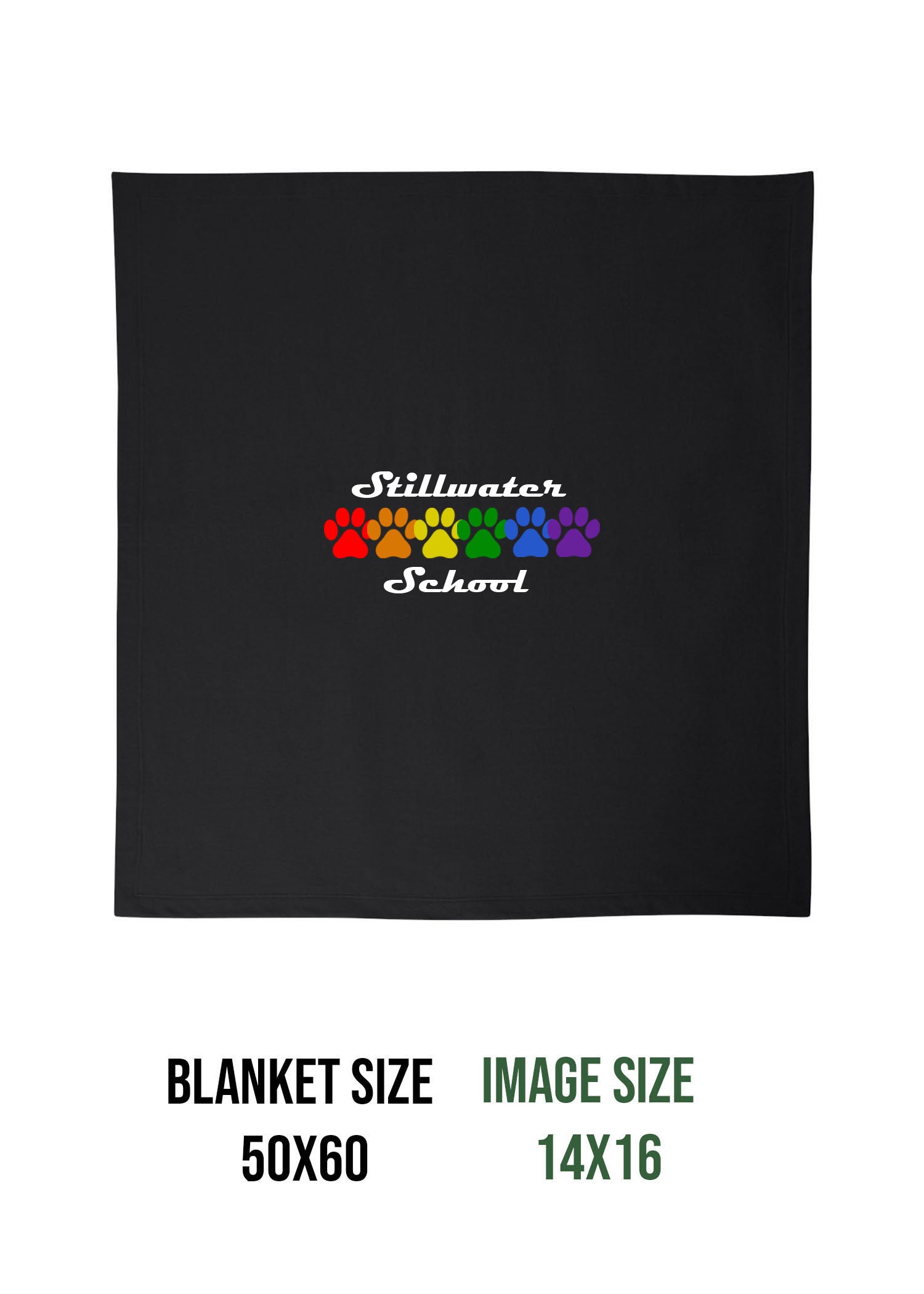 Stillwater school Design 3 Blanket
