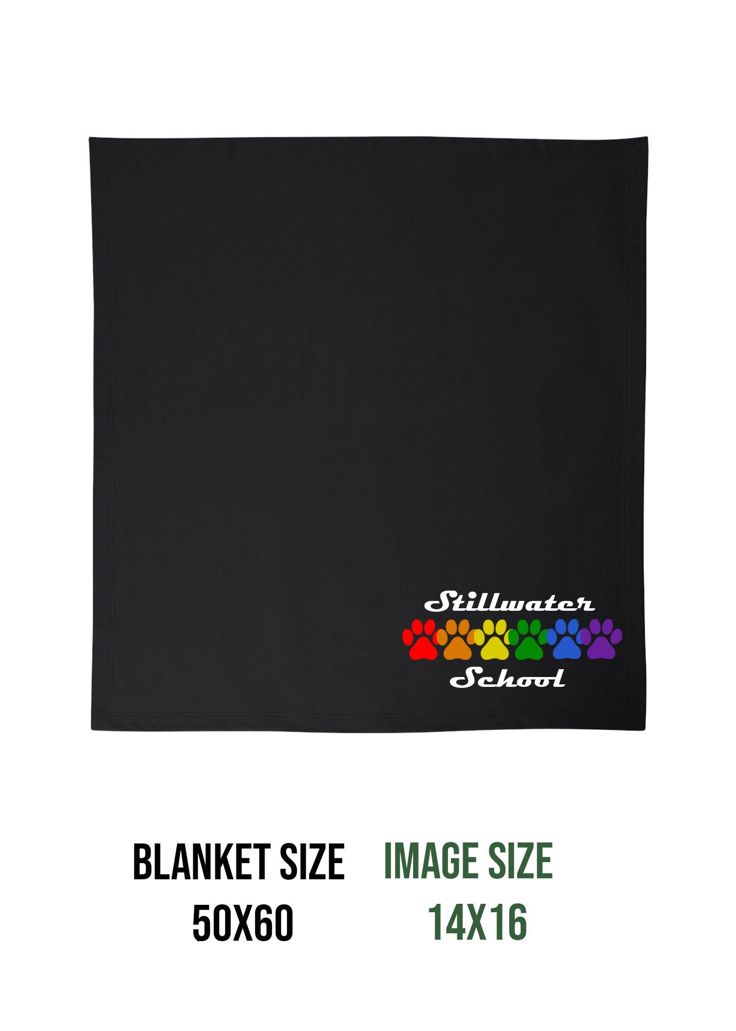 Stillwater school Design 3 Blanket