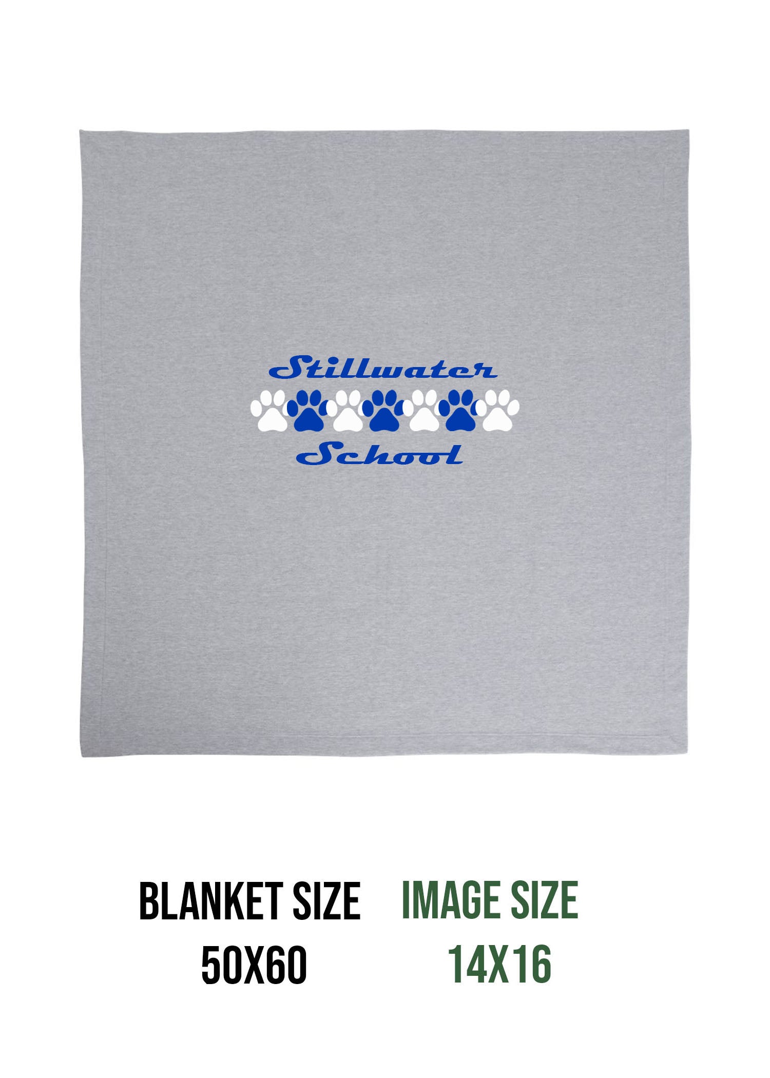 Stillwater school Design 3 Blanket