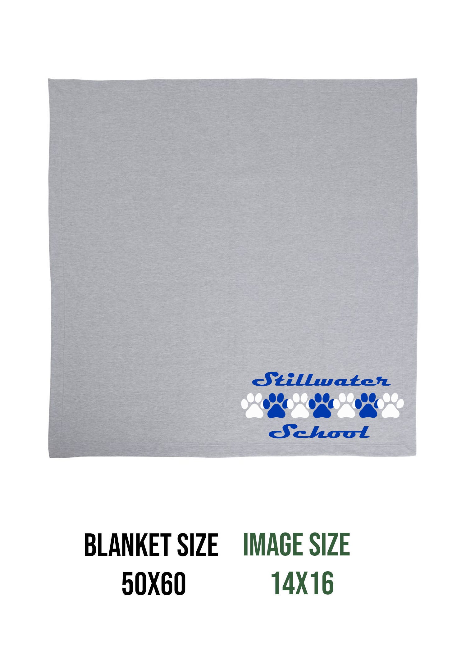 Stillwater school Design 3 Blanket