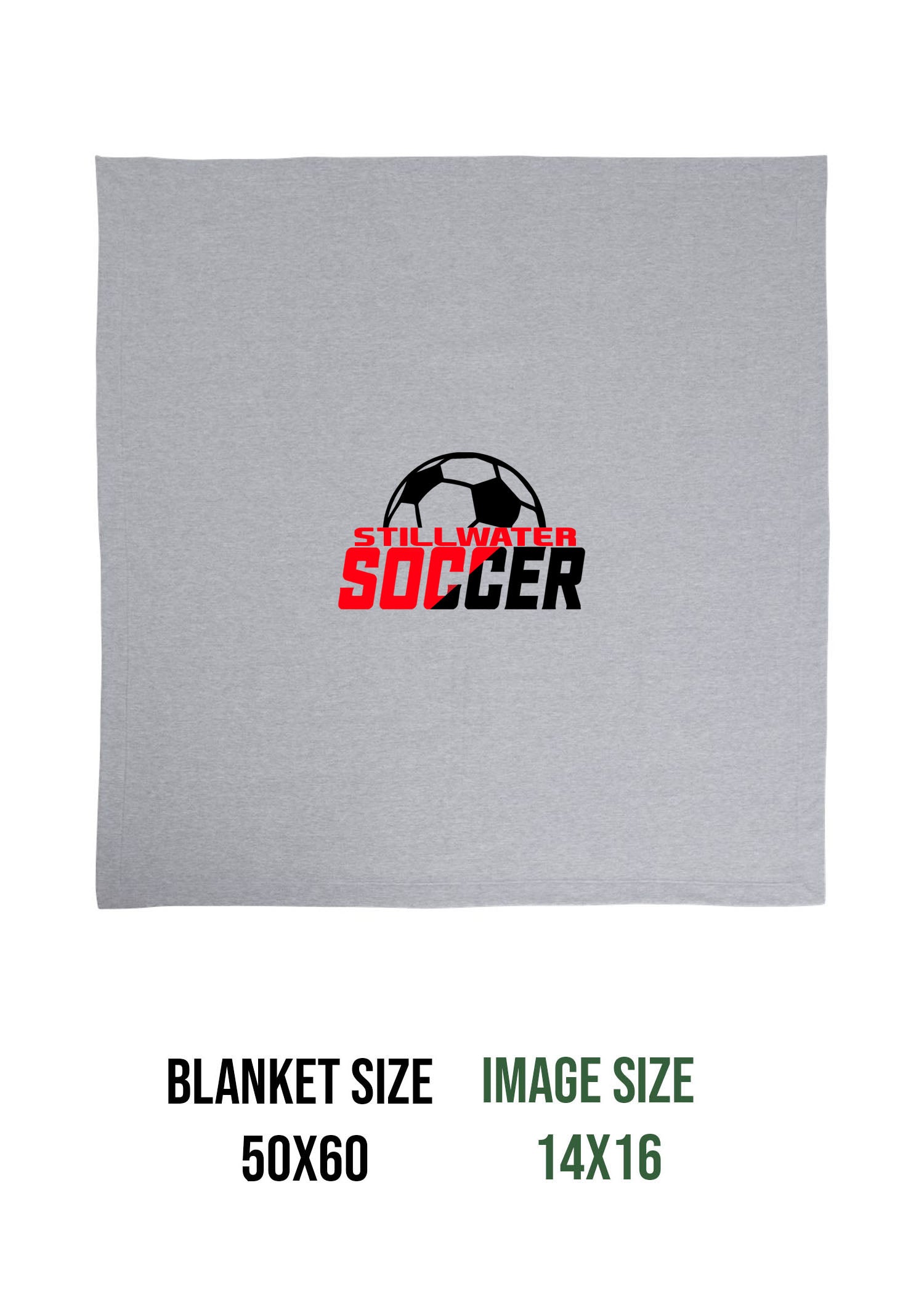 Stillwater Soccer Design 1 Blanket