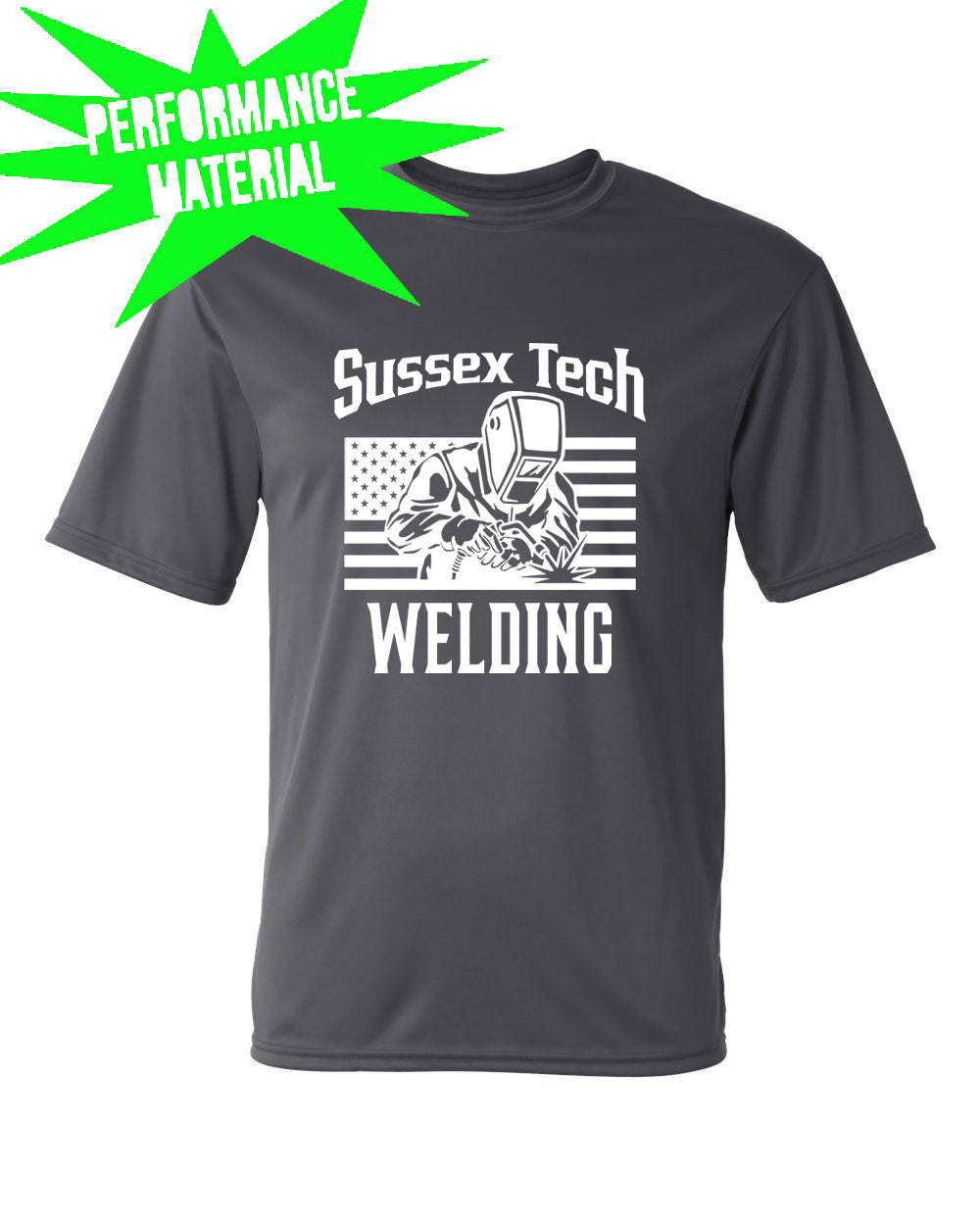 Sussex tech Welding Performance Material design 1 T-Shirt