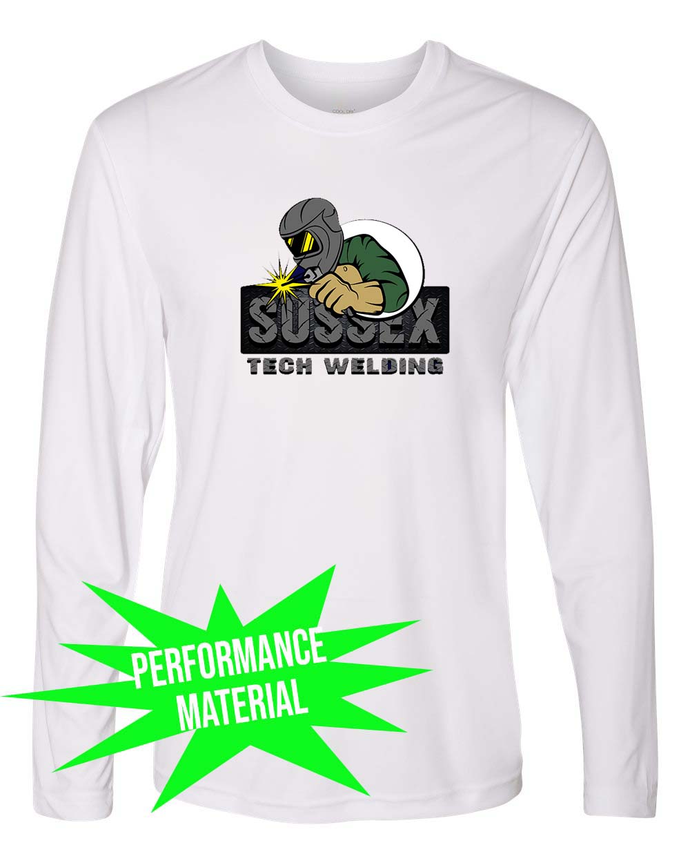 Sussex Tech Welding Performance Material Design 2 Long Sleeve Shirt