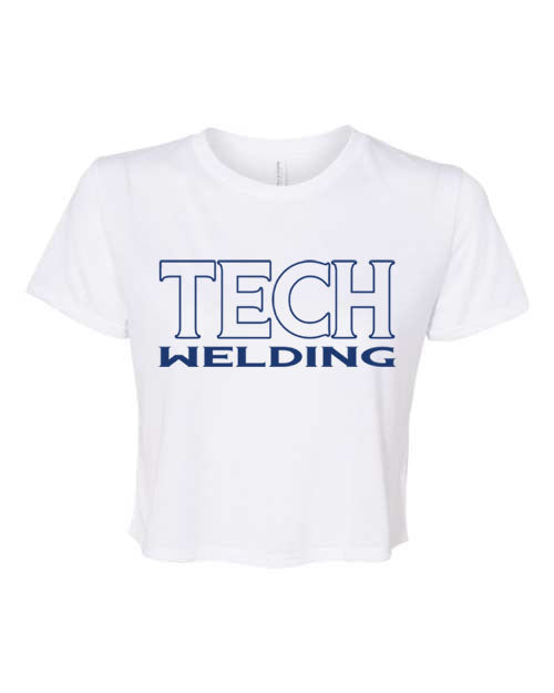 Sussex Tech Welding Design 3 crop top