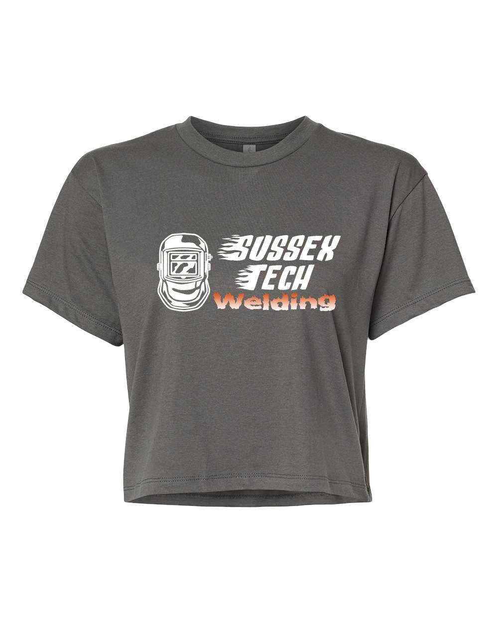 Sussex Tech Welding Design 4 crop top