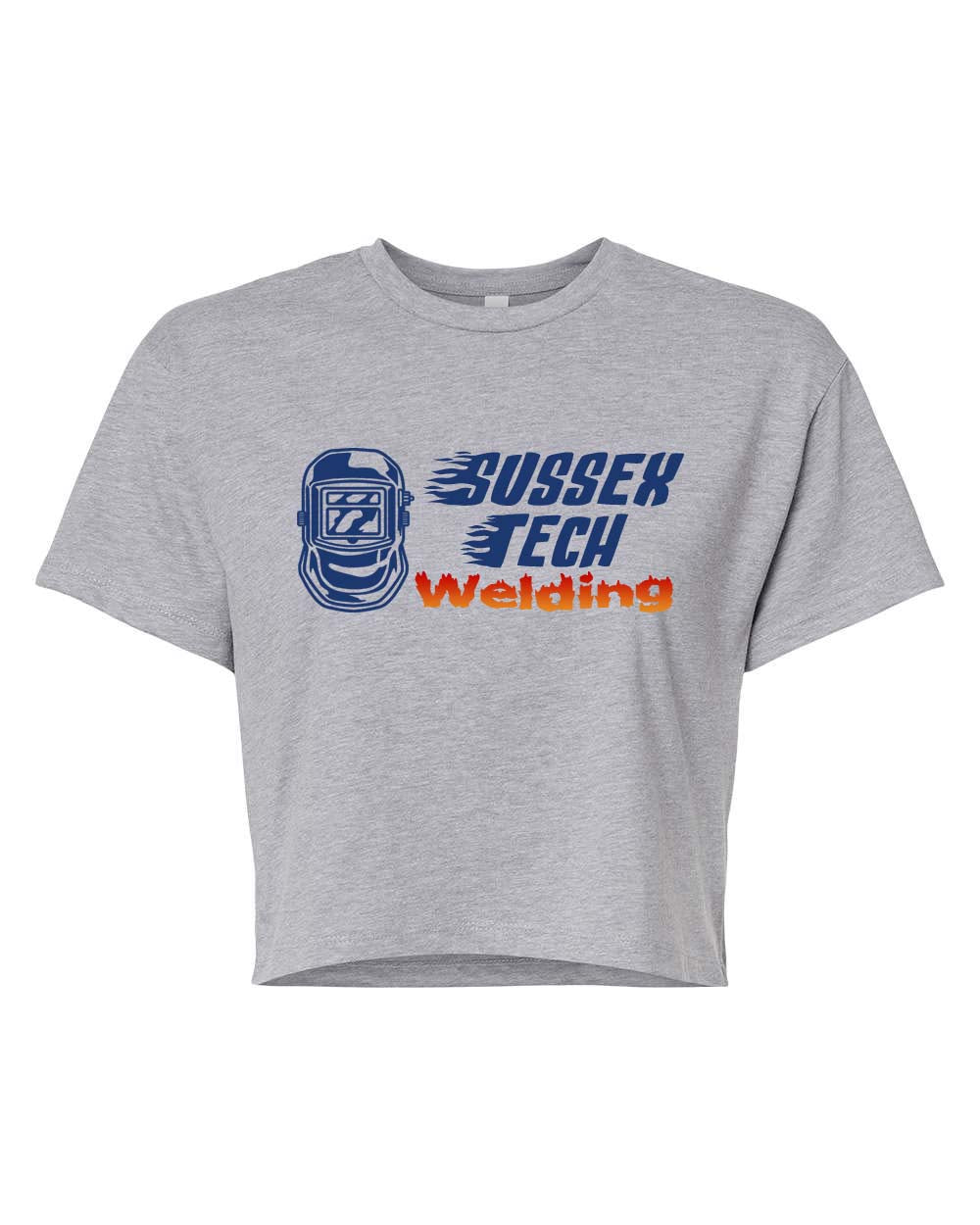 Sussex Tech Welding Design 4 crop top
