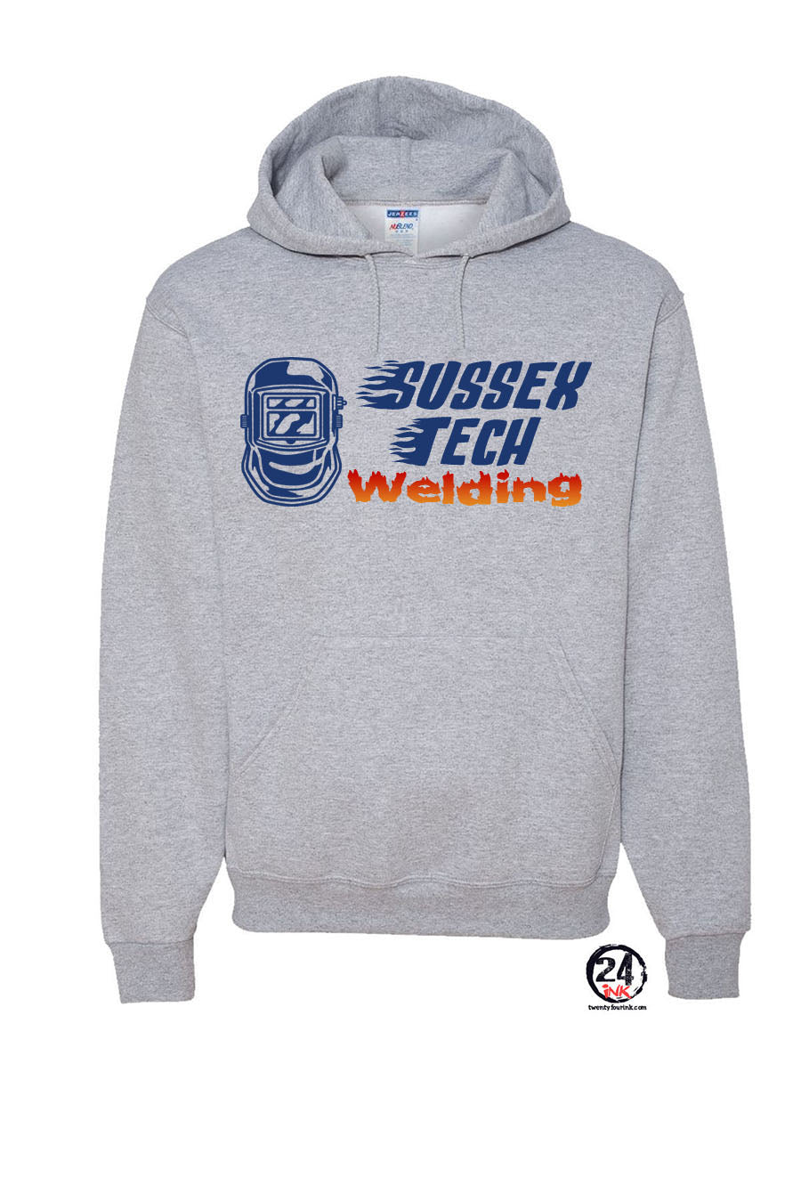 Sussex Tech Welding Design 4 Hooded Sweatshirt