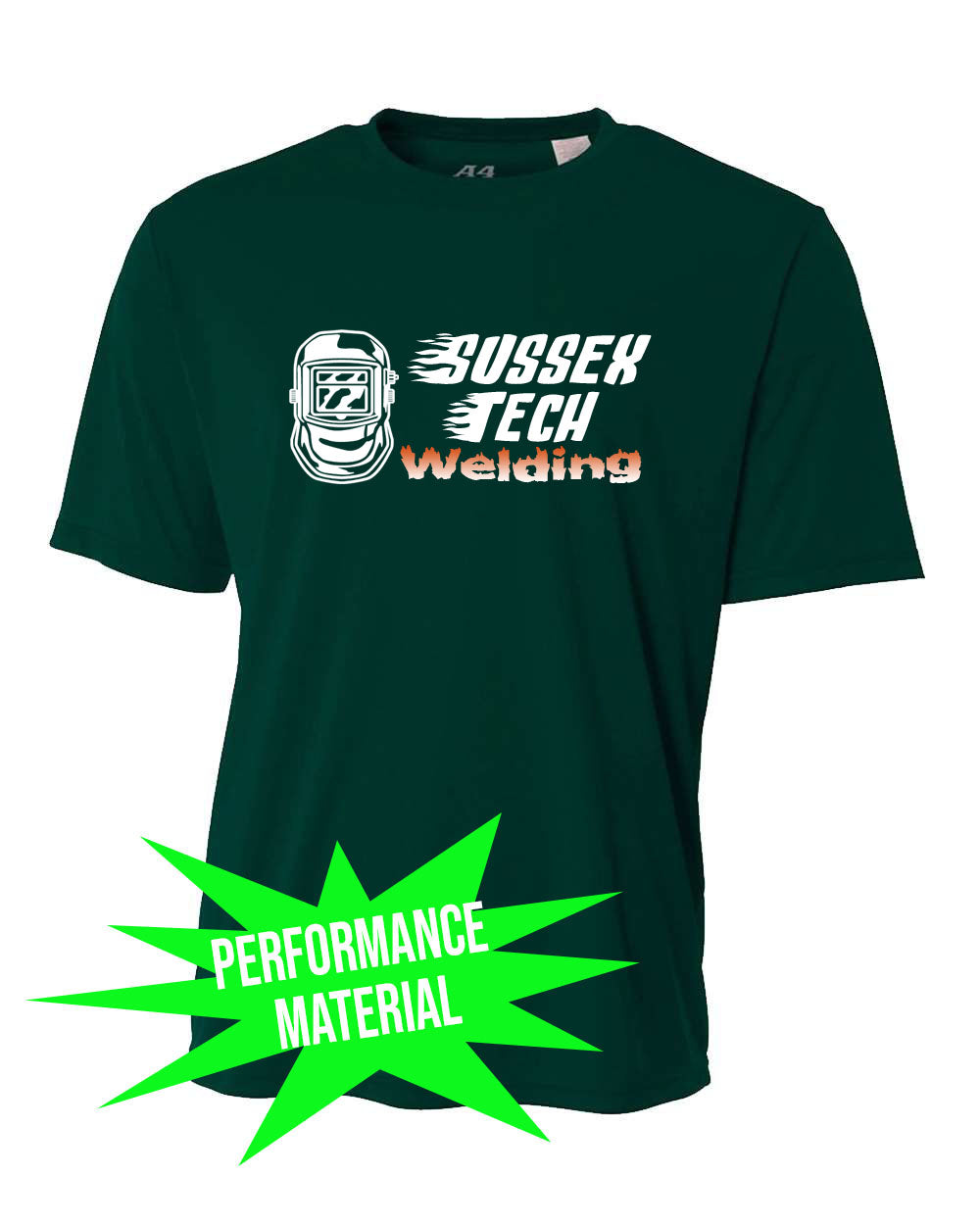 Sussex tech Welding Performance Material design 4 T-Shirt