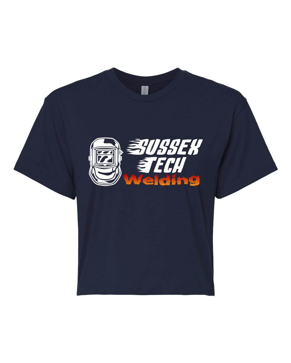 Sussex Tech Welding Design 4 crop top