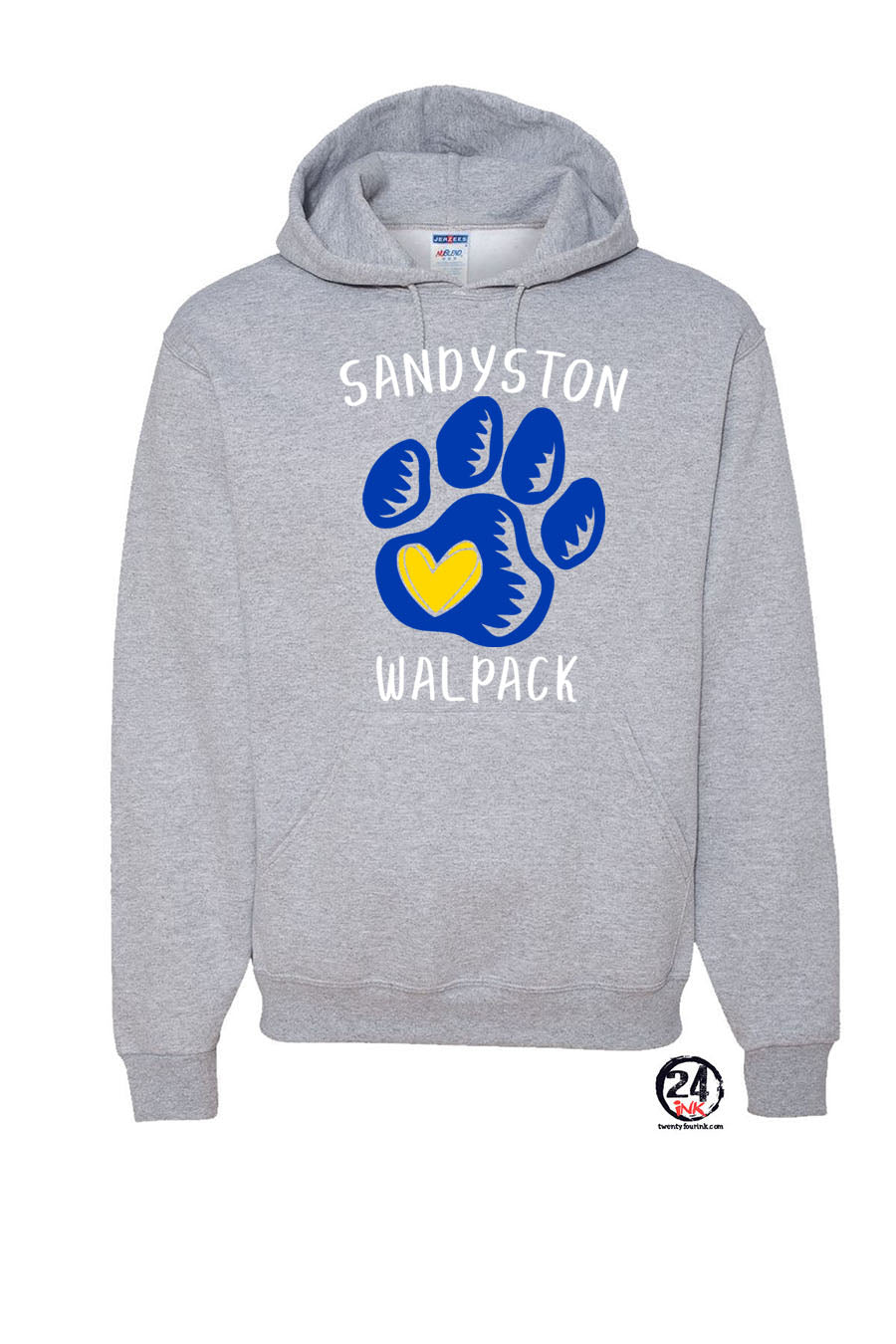 Sandyston Walpack Design 1 Hooded Sweatshirt
