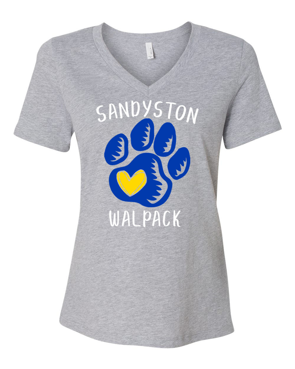 Sandyston Walpack Design 1 V-neck T-shirt
