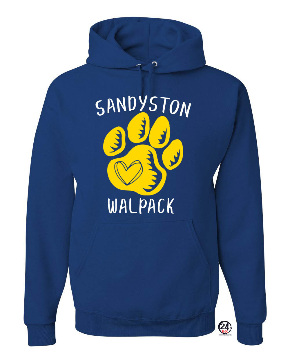 Sandyston Walpack Design 1 Hooded Sweatshirt