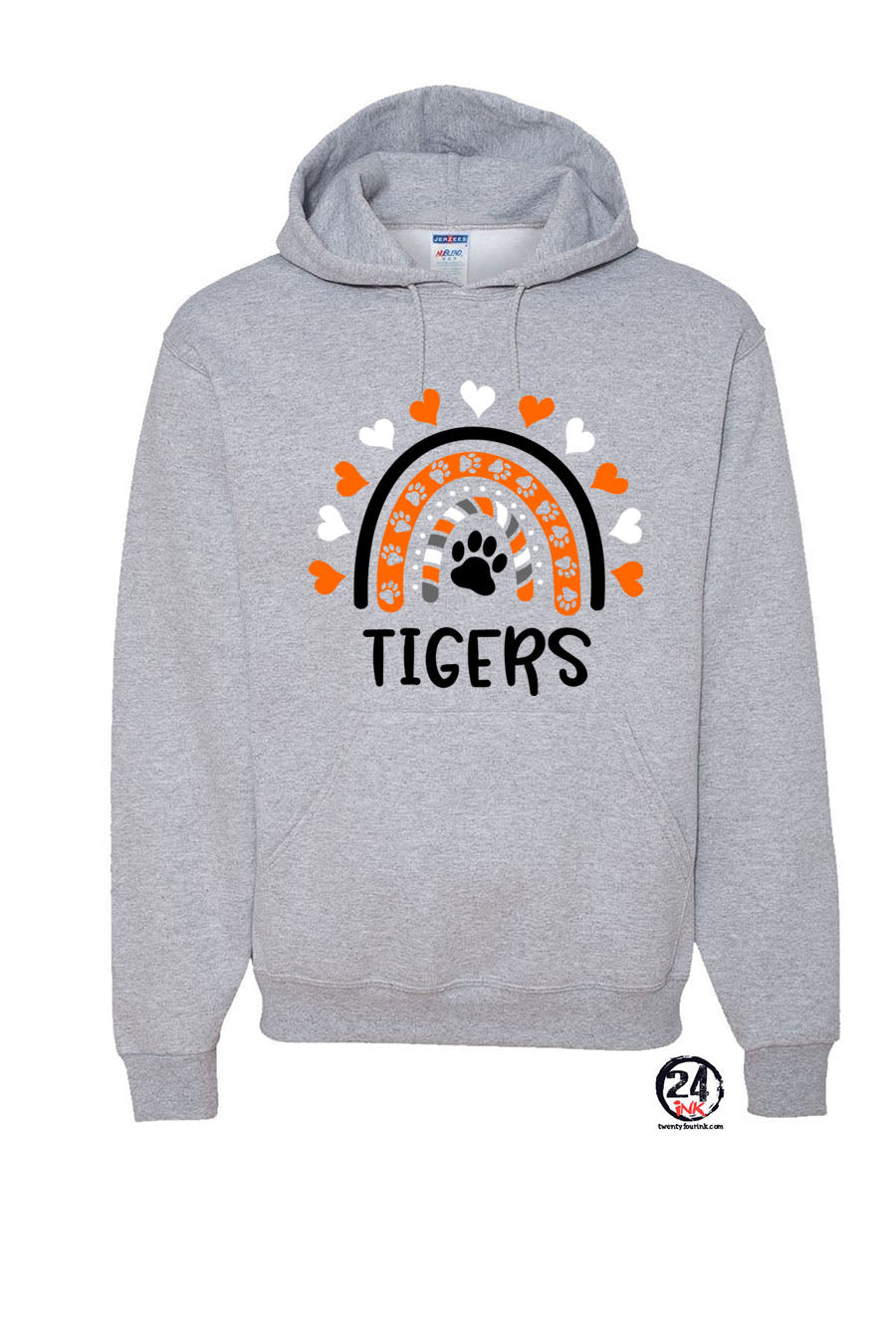 Tigers Design 4 Hooded Sweatshirt