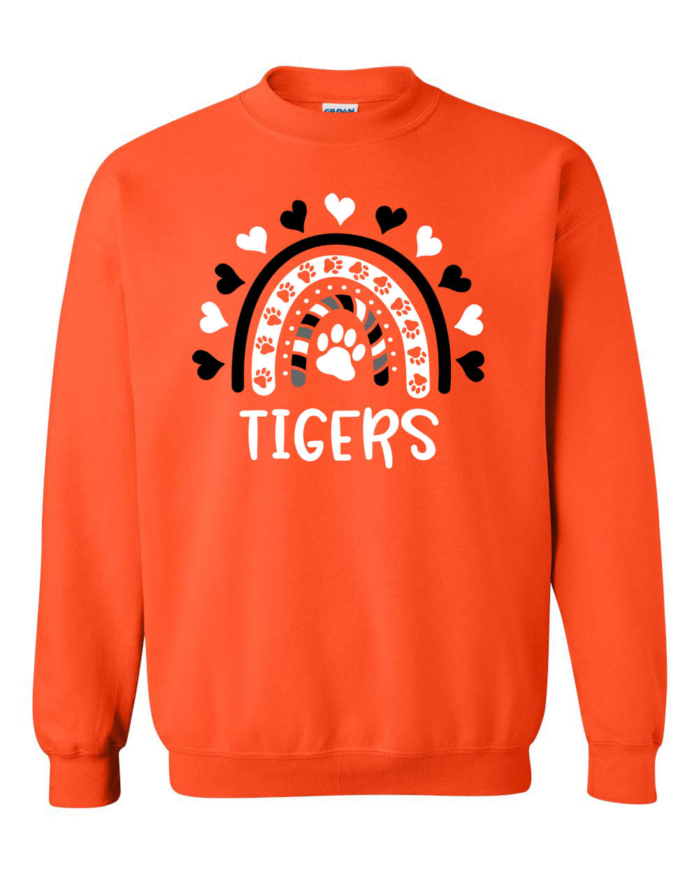 Tigers Design 4 non hooded sweatshirt