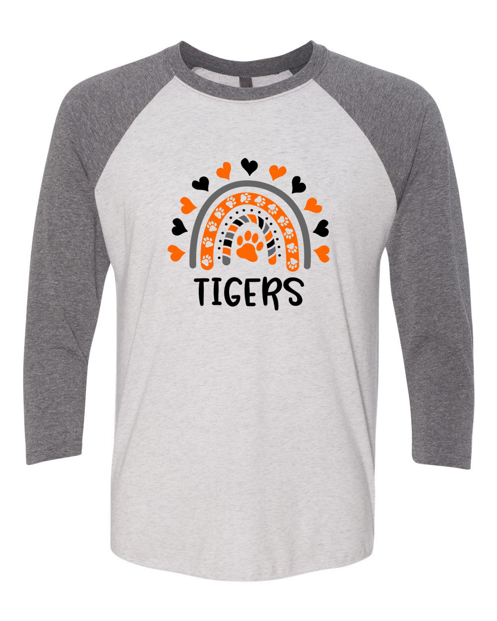 Tigers Design 4 raglan shirt