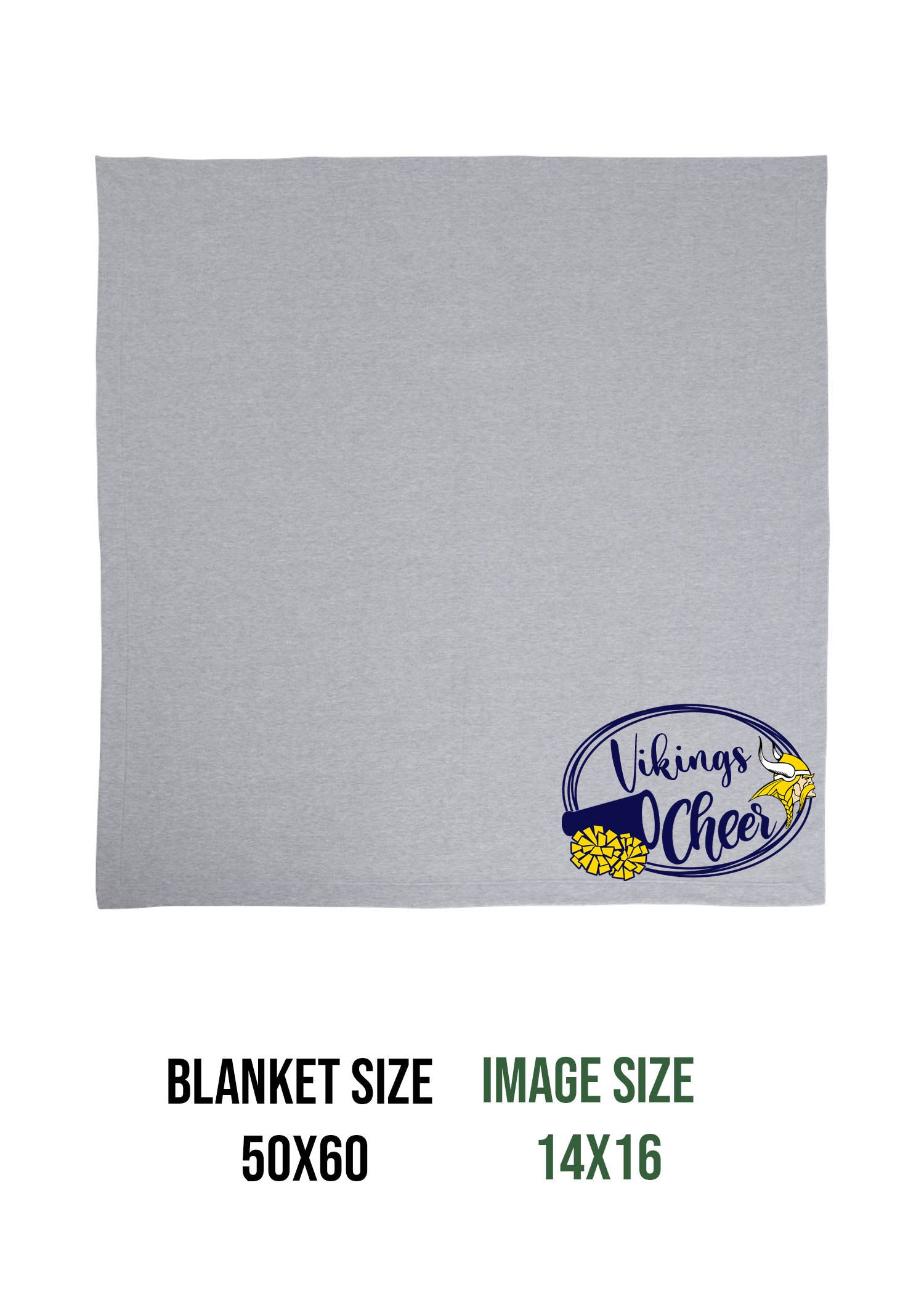 Vikings Cheer design 1 Blanket