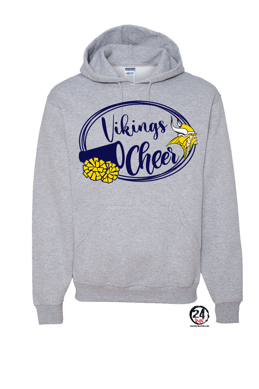 Vikings Cheer design 1 Hooded Sweatshirt