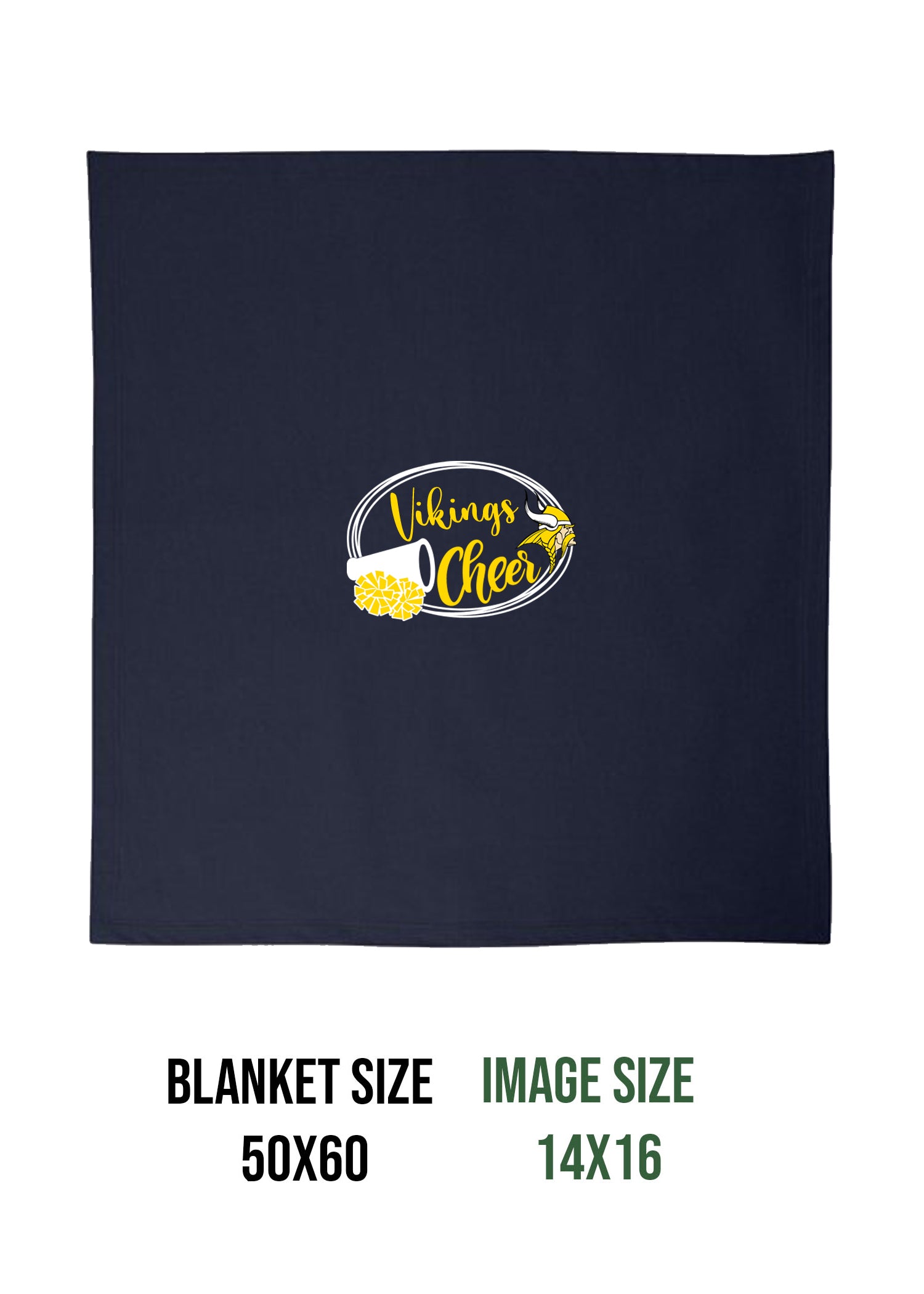 Vikings Cheer design 1 Blanket