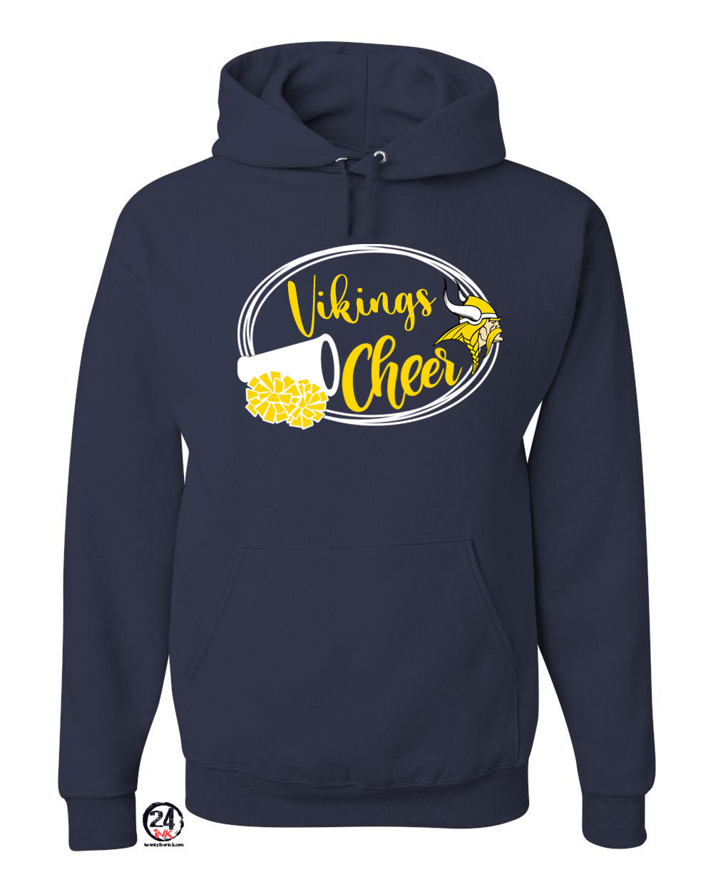 Vikings Cheer design 1 Hooded Sweatshirt