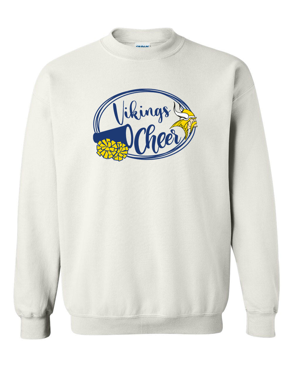 Vikings Cheer design 1 non hooded sweatshirt