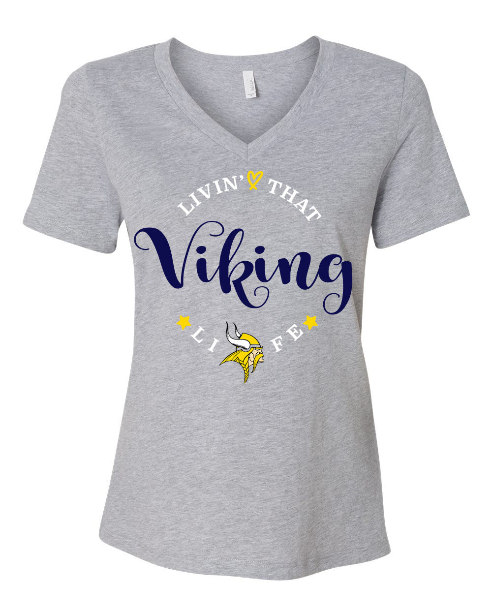Vernon Design 8 V-neck T-shirt