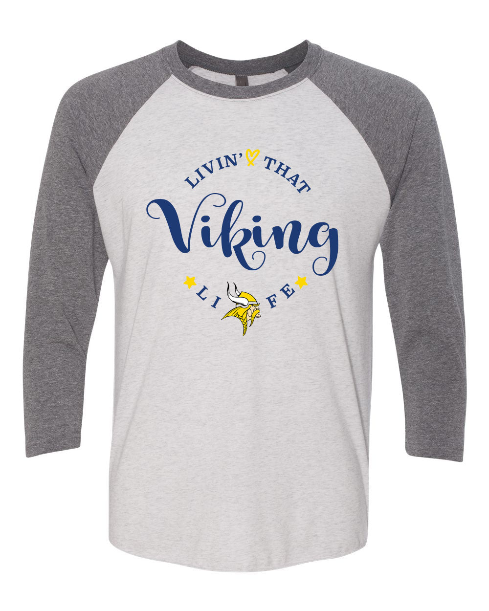 Vernon design 8 raglan shirt