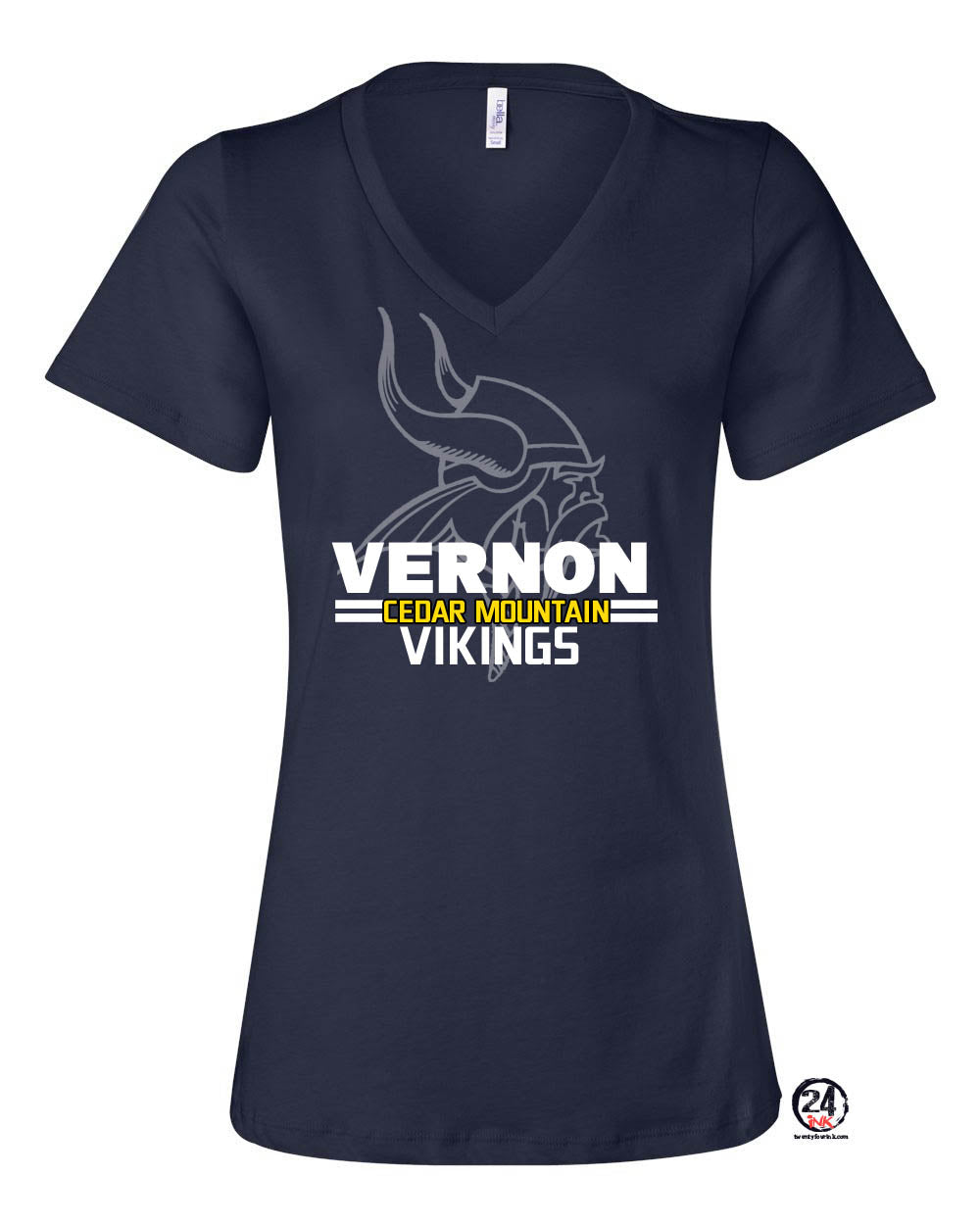 Vernon Design 9 V-neck T-shirt