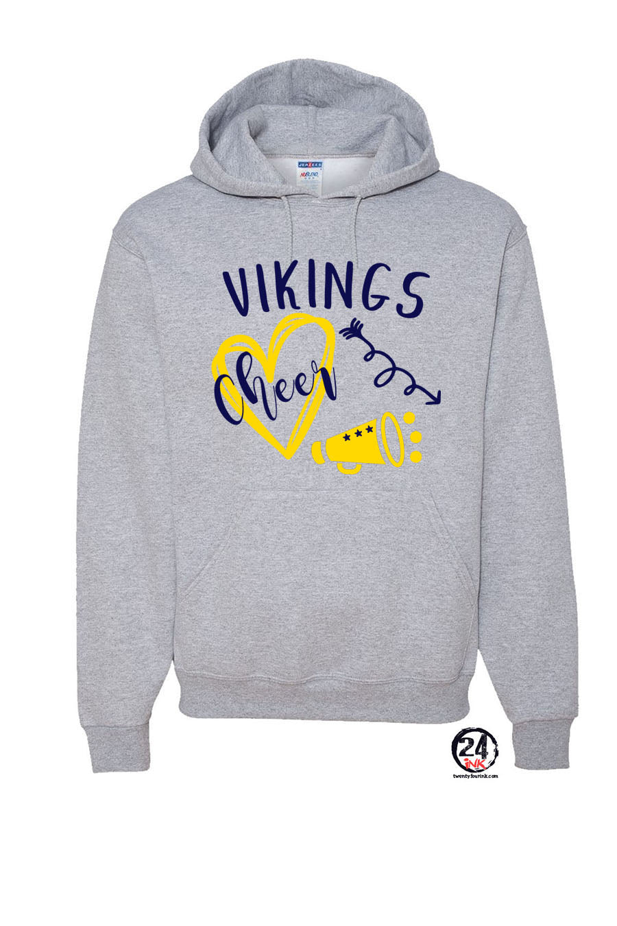 Vikings Cheer design 3 Hooded Sweatshirt