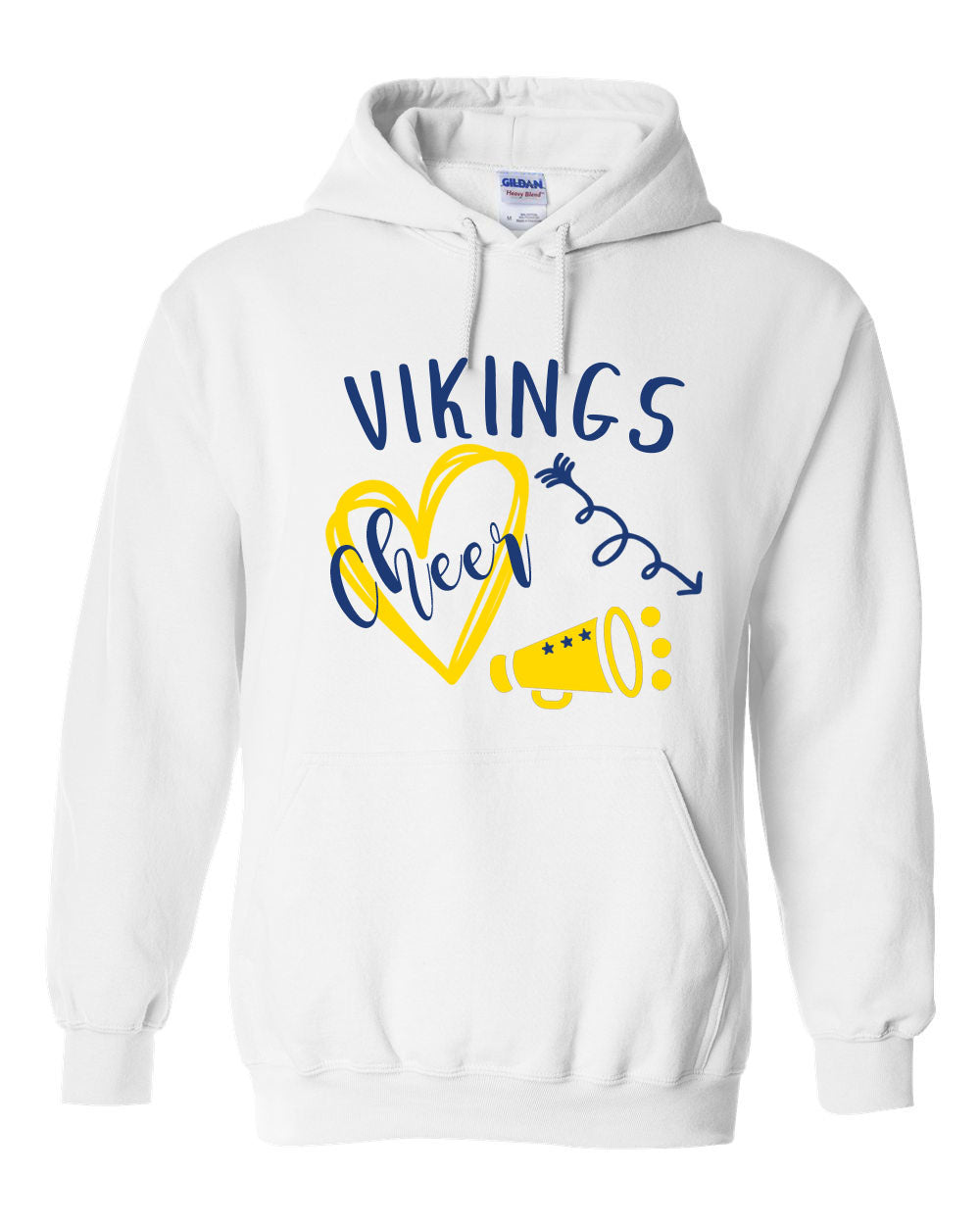 Vikings Cheer design 3 Hooded Sweatshirt