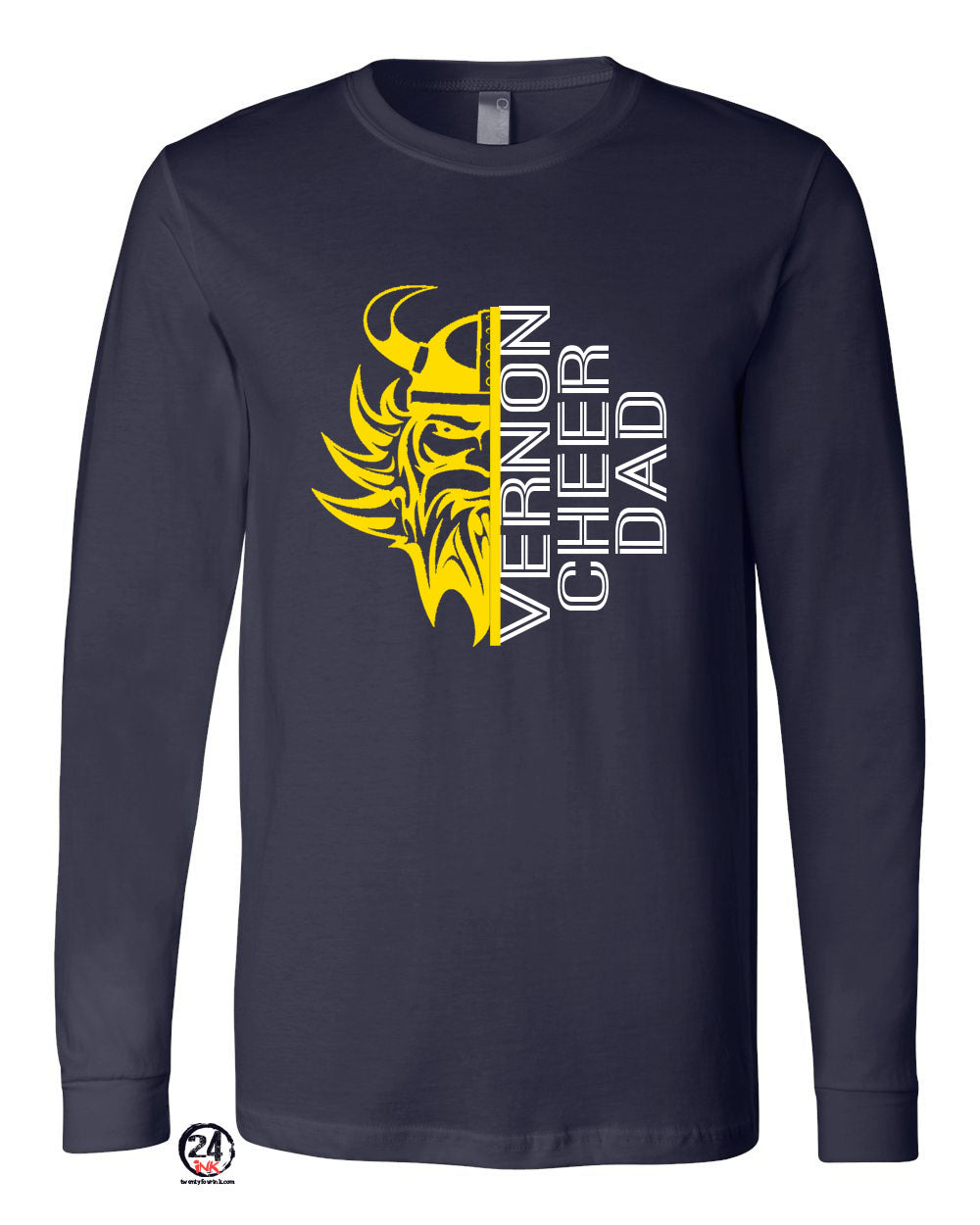 Vikings Cheer Design 10 Long Sleeve Shirt