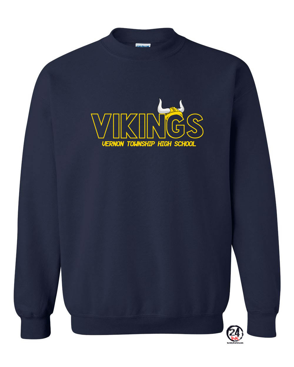VTHS Design 13 non hooded sweatshirt