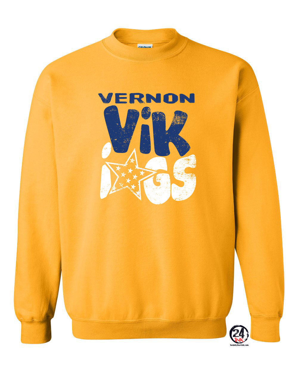 Vernon Design 14 non hooded sweatshirt