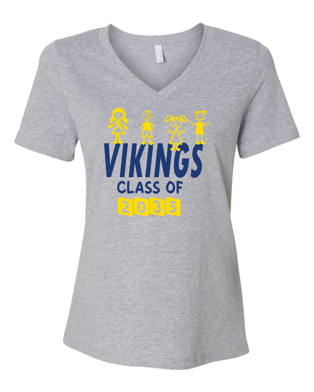 Vernon Design 18 V-neck T-shirt