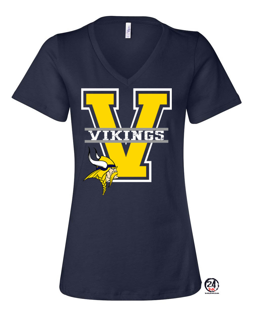 Vernon Design 24 V-neck T-shirt