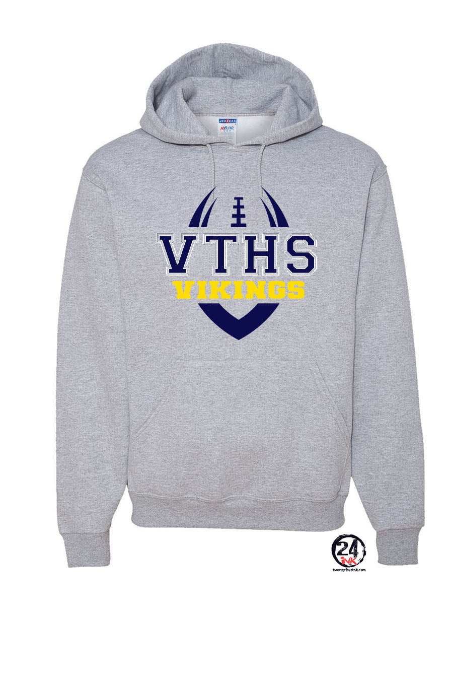 Vernon Football Design 1 Hooded Sweatshirt