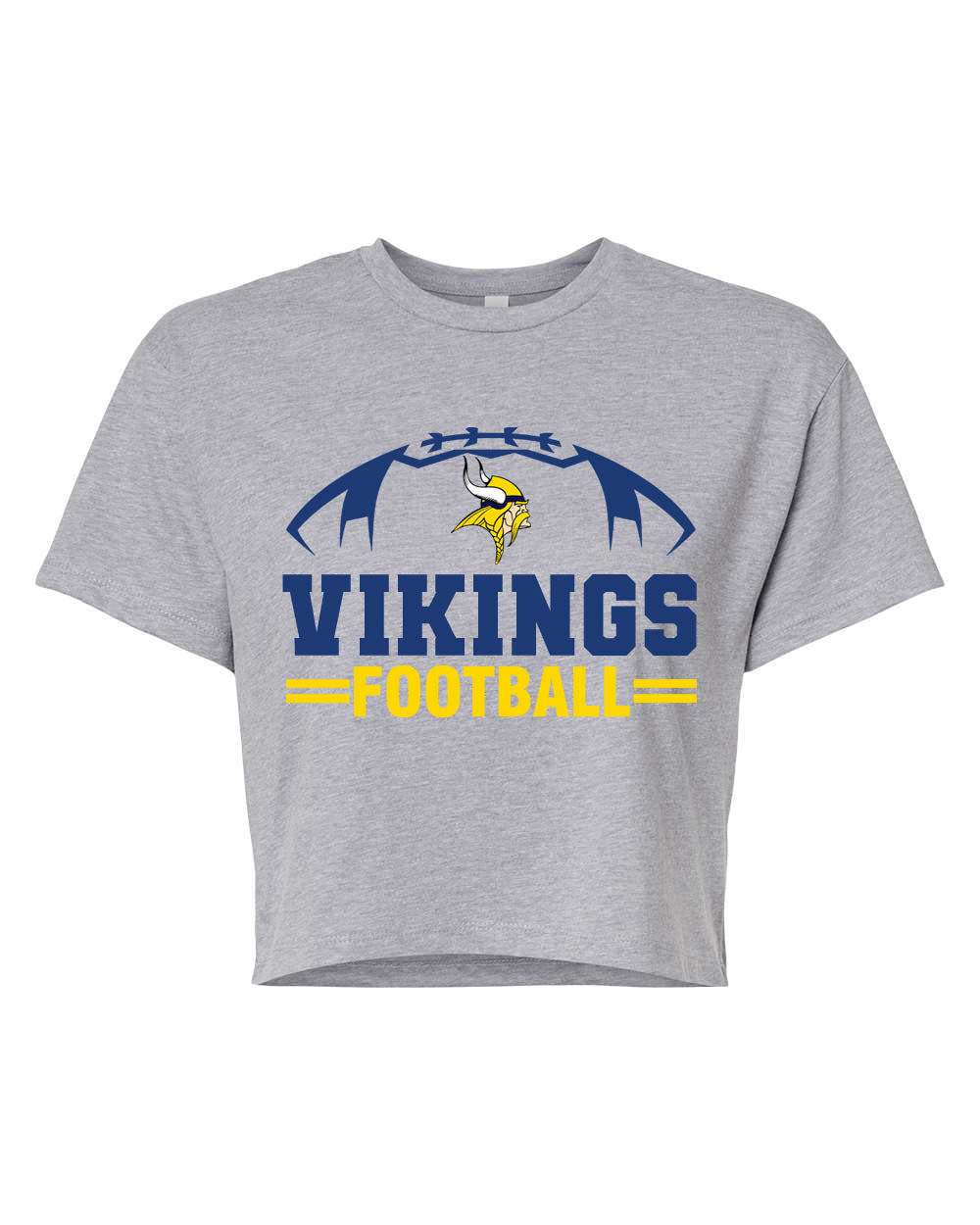 Vernon Football design 2 Crop Top