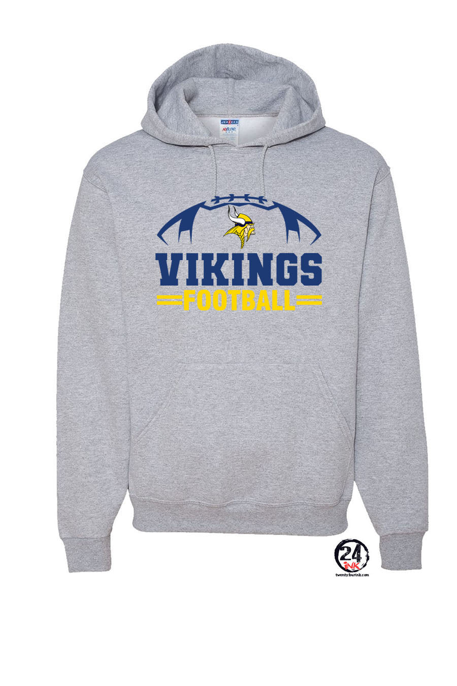 Vernon Football Design 2 Hooded Sweatshirt