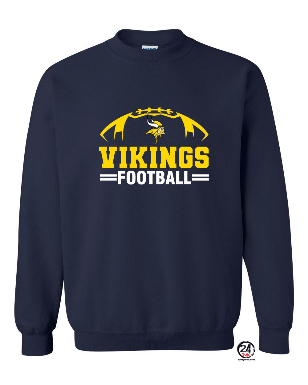 Vernon Football Design 2 non hooded sweatshirt
