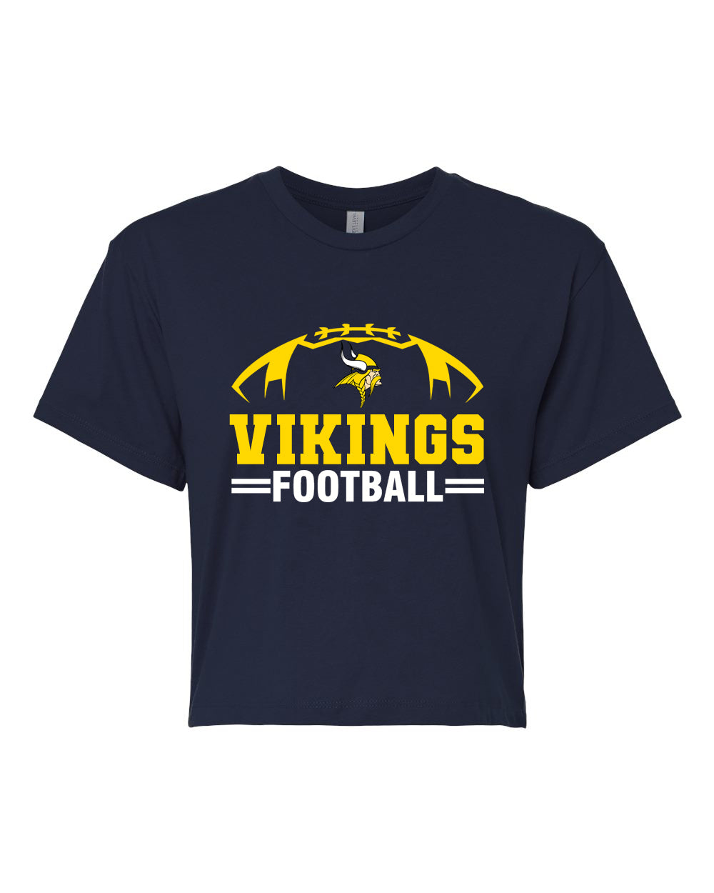 Vernon Football design 2 Crop Top