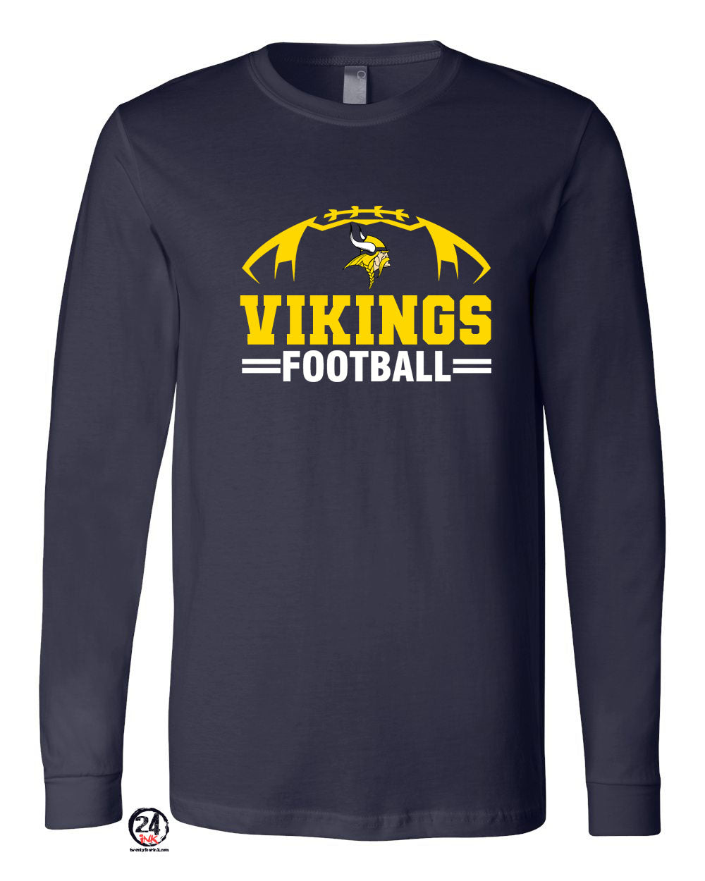 Vernon Football Design 2 Long Sleeve Shirt
