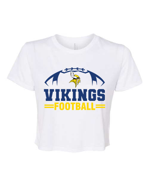 Vernon Football design 2 Crop Top