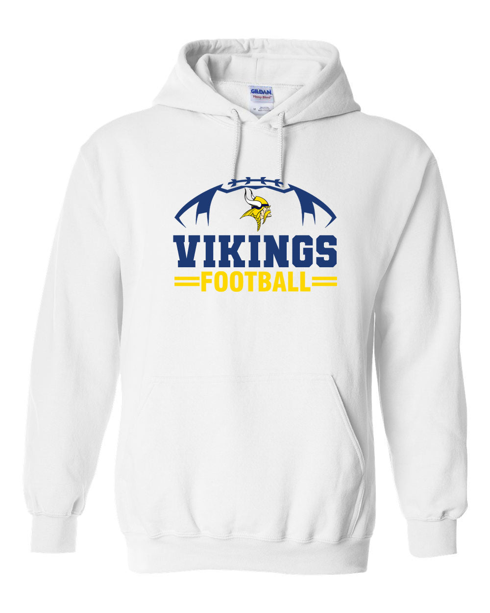 Vernon Football Design 2 Hooded Sweatshirt