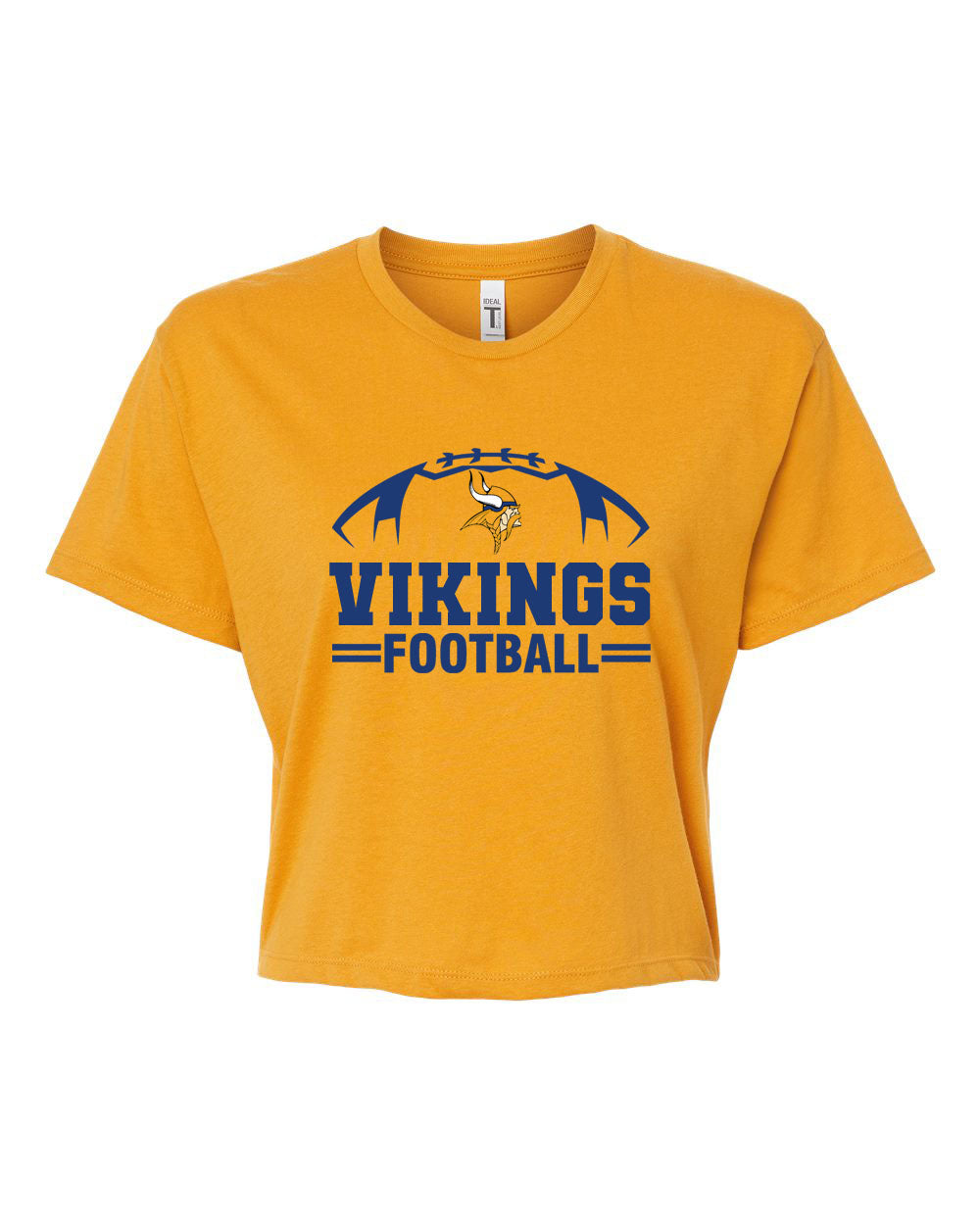 Vernon Football design 2 Crop Top