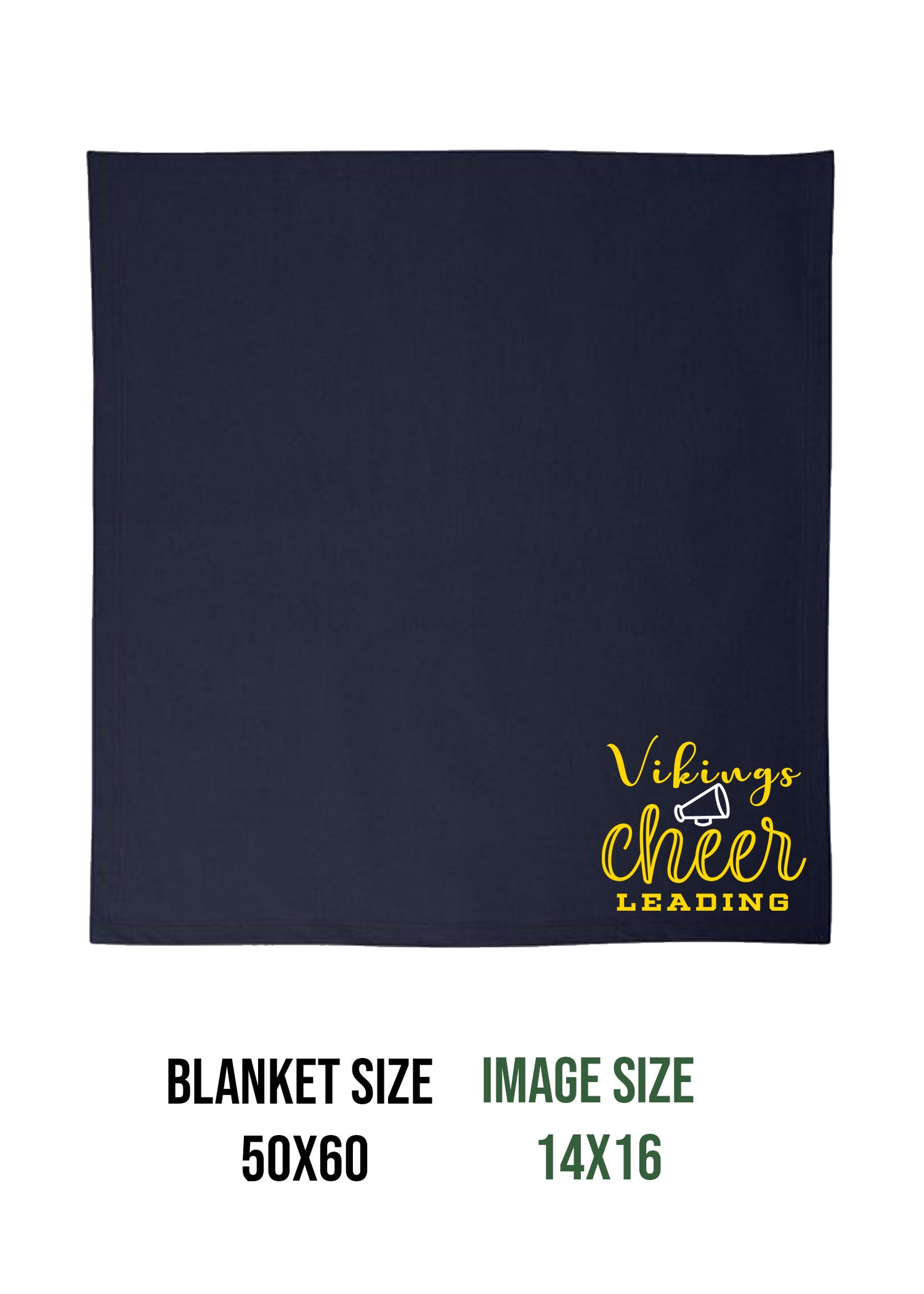 Vikings Cheer design 4 Blanket