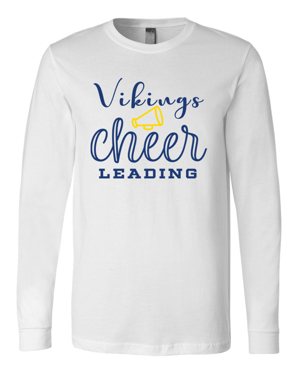 Vikings Cheer Design 4 Long Sleeve Shirt