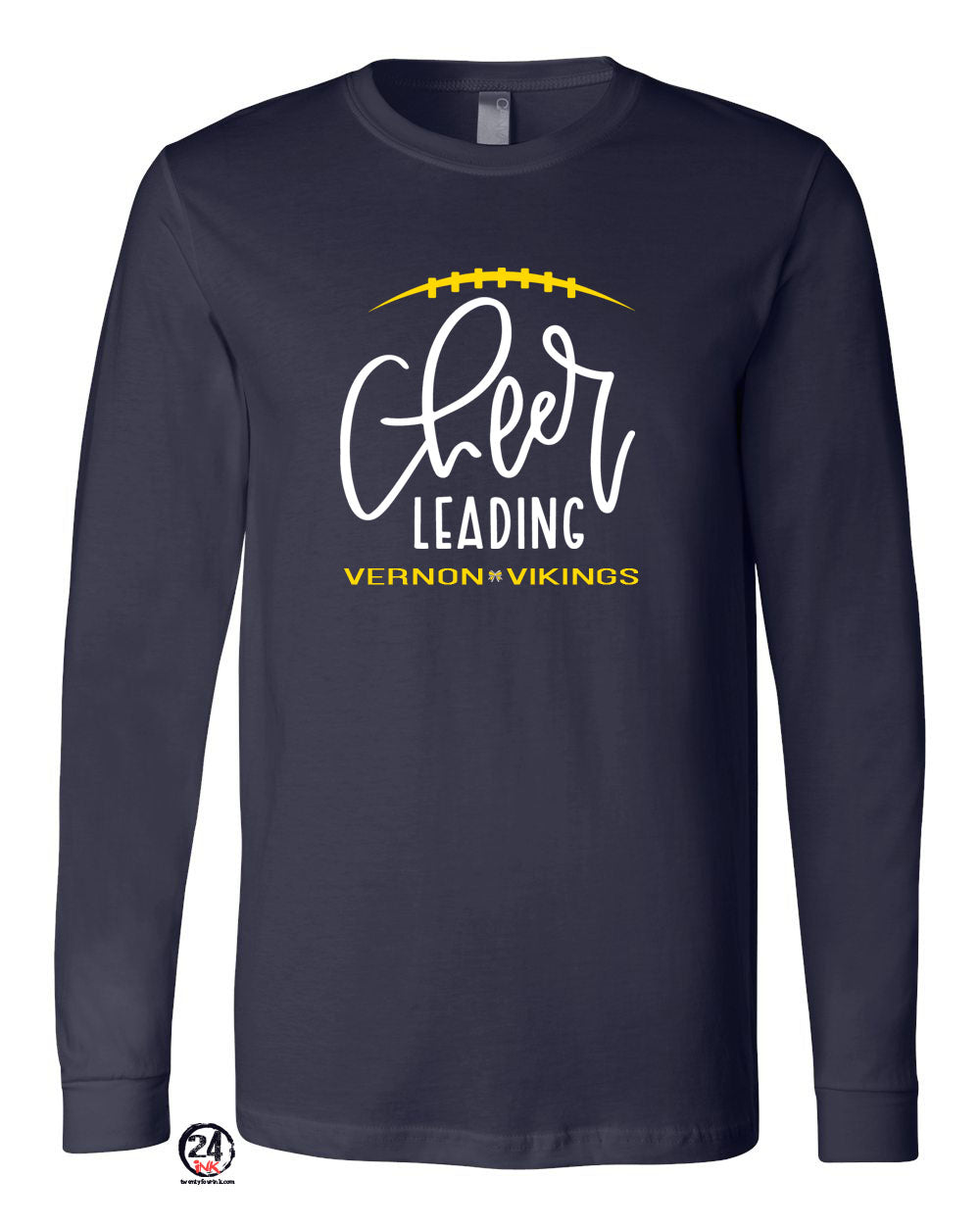 Vikings Cheer Design 5 Long Sleeve Shirt