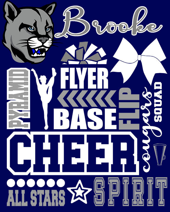 Cheerleading Poster